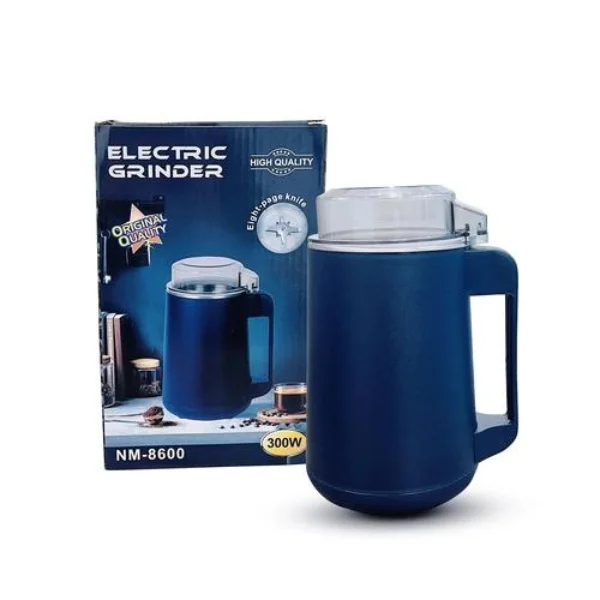 মাল্টি-ফাংশনাল ১০০০ ওয়াট ইলেকট্রিক গ্রাইন্ডার ও কফি বিন ক্রাশার মেশিন  (স্টেইনলেস স্টিল)